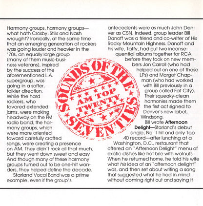 Sounds Of The Seventies - AM Top Twenty (CD) | Near Mint (NM) Near Mint (NM) - ROCK / USED *NEAR MINT*