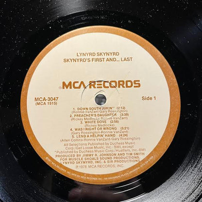 Skynyrd's First And... Last (VINYL) | Near Mint (NM) Near Mint (NM) - ROCK / USED *NEAR MINT*