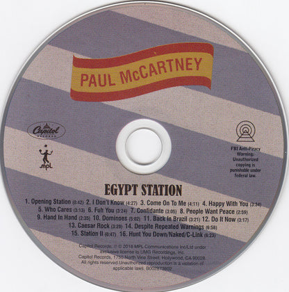 Egypt Station (Explorer's Edition) (CD) | Near Mint (NM) Near Mint (NM) - ROCK / USED *NEAR MINT*