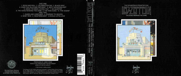 Led Zeppelin - The Soundtrack From The Film "The Song Remains The Same" (2xCD Swan Song ‎– R2 328252) | USED Near Mint (NM or M-) Excellent (EX) - ROCK / USED *NEAR MINT*