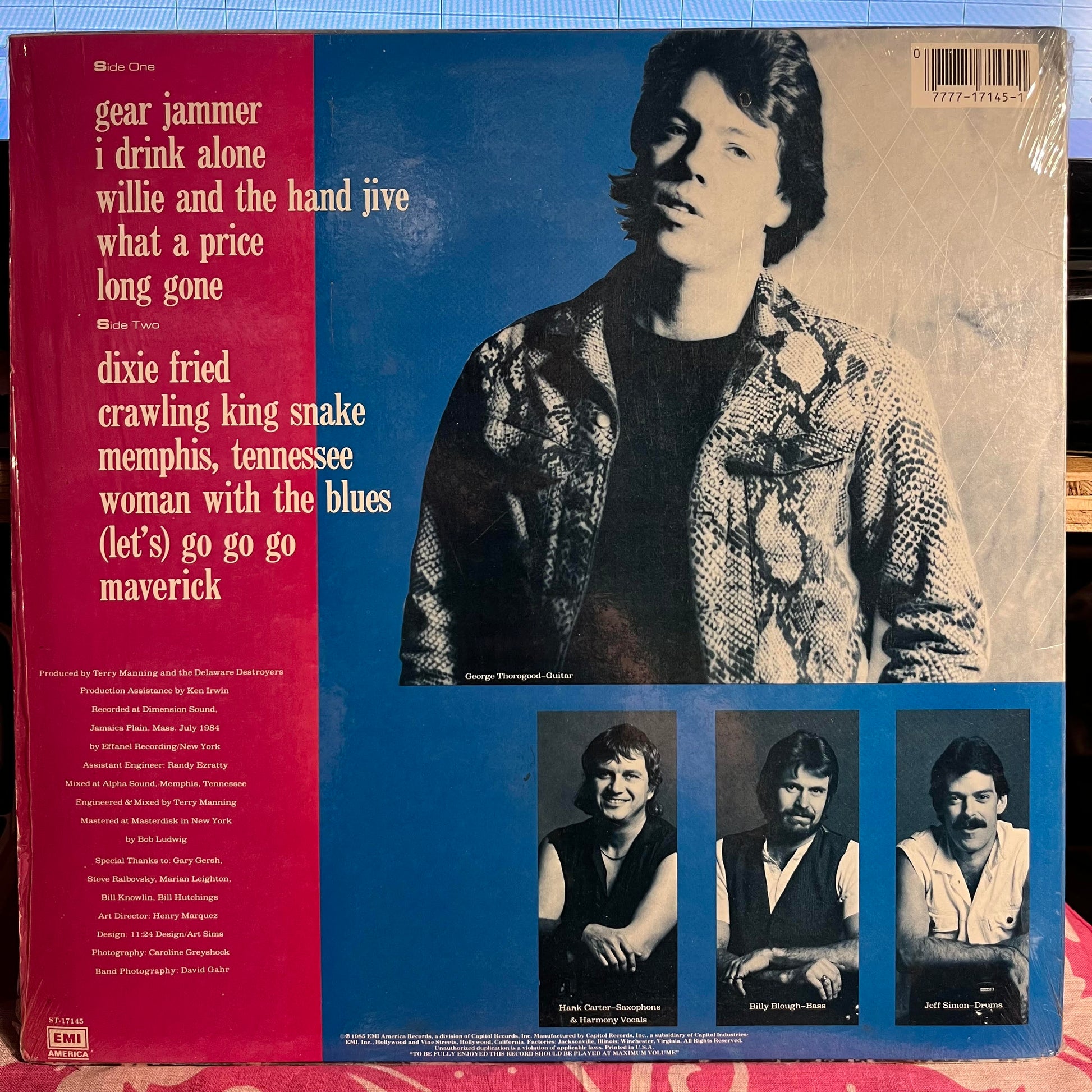 George Thorogood & The Destroyers - Maverick *SHRINK/HYPE* | Near Mint (NM) Near Mint (NM) - ROCK / USED *NEAR MINT*