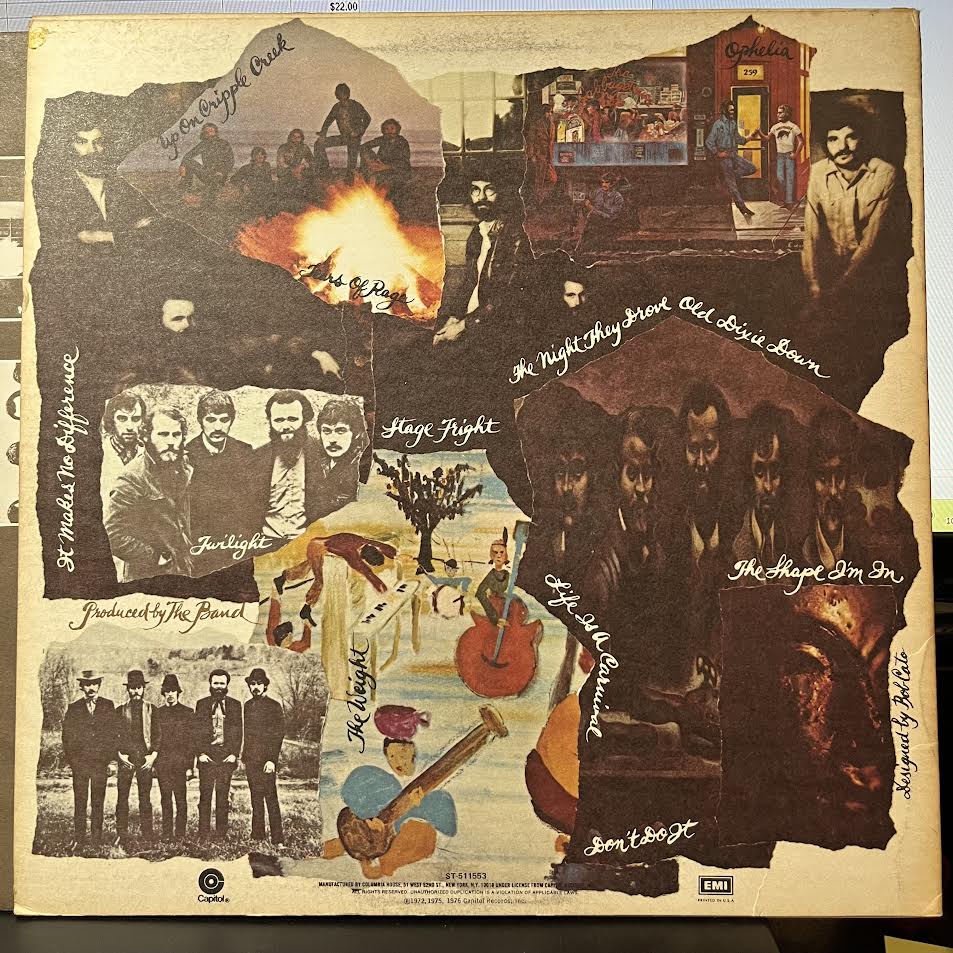 The Best Of The Band (VINYL) | Near Mint (NM or M-) Very Good Plus Plus (VG++) - ROCK / USED *NEAR MINT*