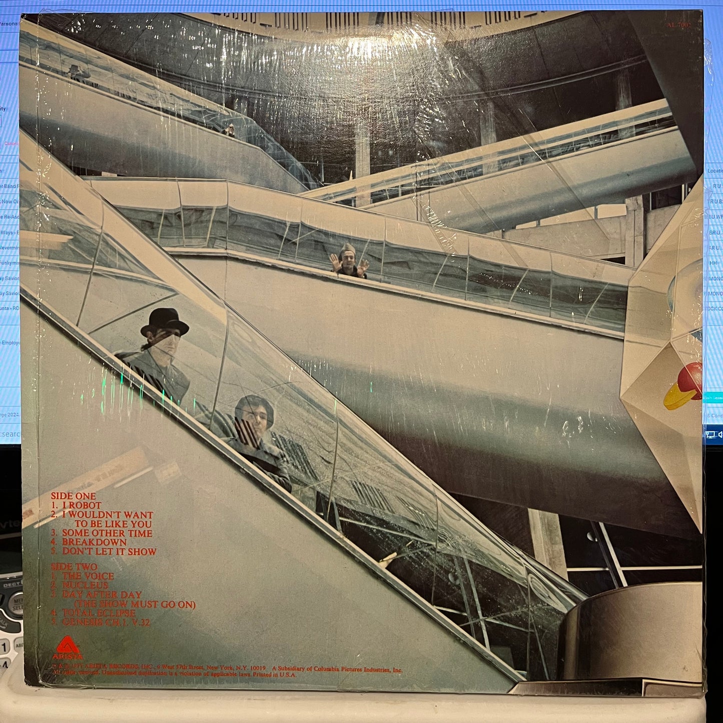 The Alan Parsons Project I Robot *TERRE HAUTE* LP Near Mint (NM or M-) Near Mint (NM or M-)