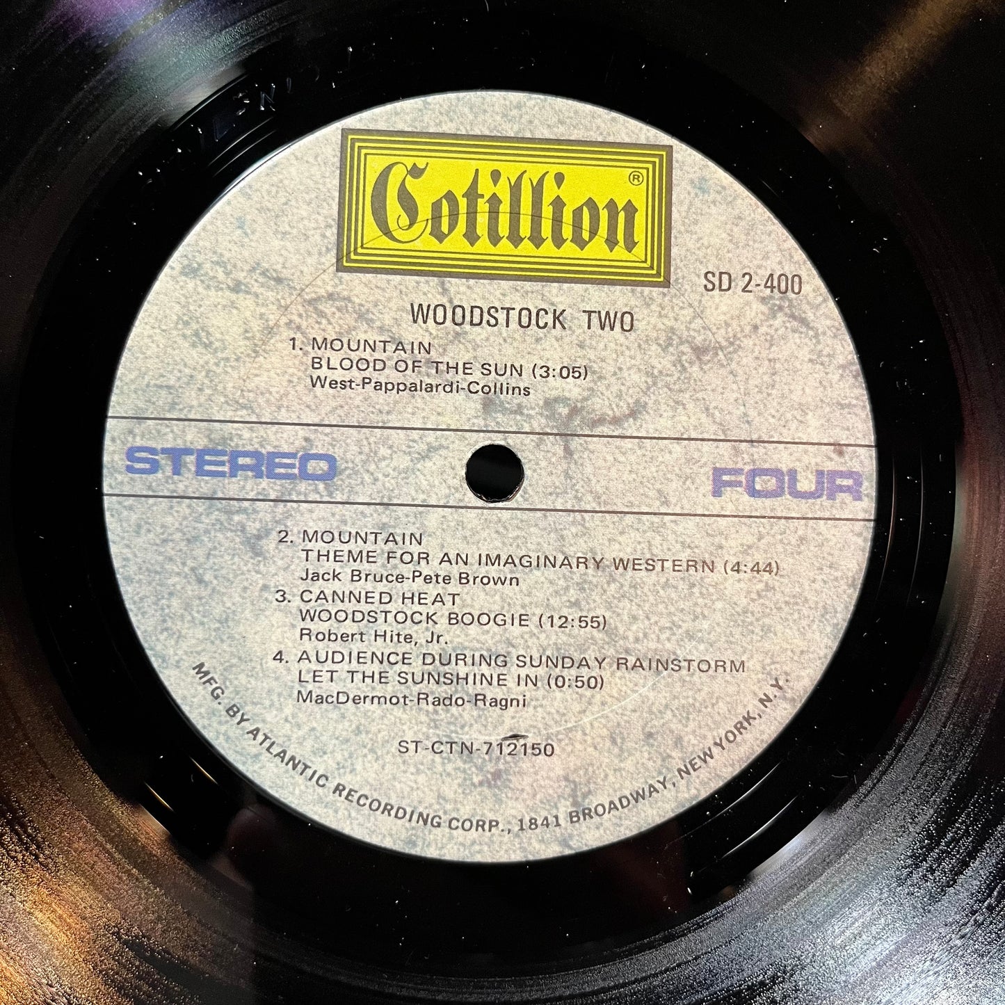 Various - Woodstock Two (VINYL 2xLP COTILLION SD 2-400 1971) | Near Mint (NM or M-) Very Good (VG) - ROCK / USED *NEAR MINT*