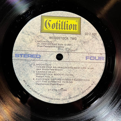 Various - Woodstock Two (VINYL 2xLP COTILLION SD 2-400 1971) | Near Mint (NM or M-) Very Good (VG) - ROCK / USED *NEAR MINT*