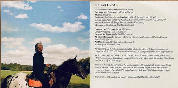 McCartney III (CD) | Near Mint (NM) Near Mint (NM) - ROCK / USED *NEAR MINT*