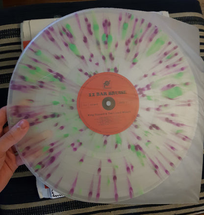 King Gizzard And The Lizard Wizard - 12 Bar Bruise (PINK PURPLE CLEAR SPLATTER VINYL LP) | USED - ROCK / USED *NEAR MINT*