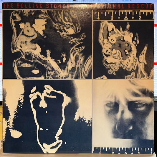 The Rolling Stones - Emotional Rescue *POSTER* | Near Mint (NM) Excellent+ (EX+) - ROCK / USED *NEAR MINT*