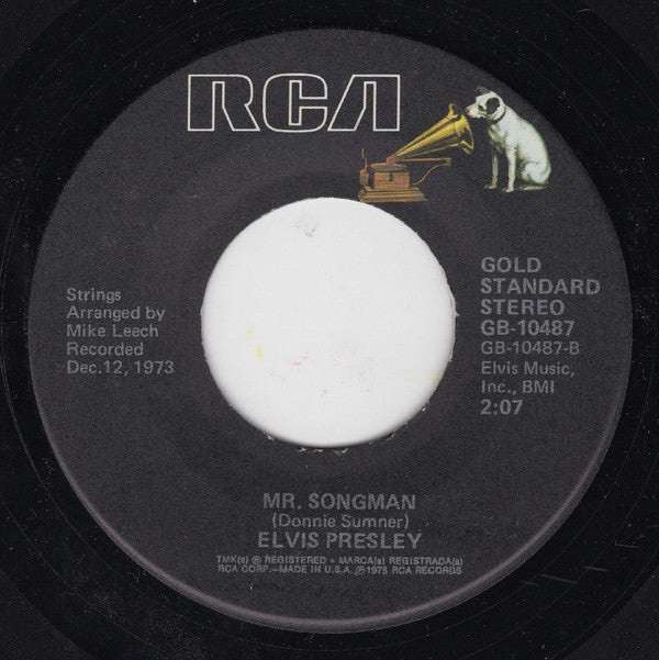 Elvis Presley - T-R-O-U-B-L-E / Mr. Songman | Near Mint (NM) Near Mint (NM) - ROCK / USED *NEAR MINT*