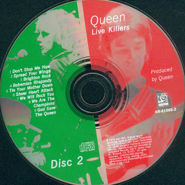 Live Killers (2xCD) | Near Mint (NM) Near Mint- (NM-) - ROCK / USED *NEAR MINT*