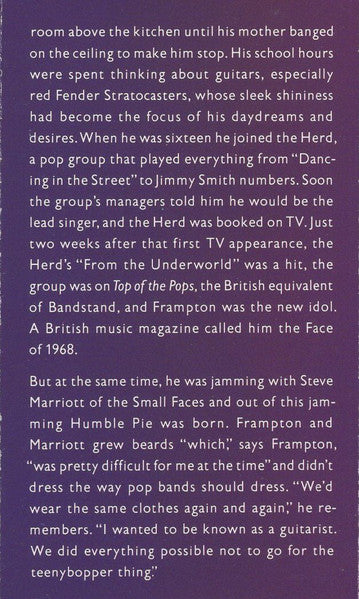Peter Frampton - Classics Volume 12 *CASSETTE* | Near Mint (NM) Near Mint (NM) - ROCK / USED *NEAR MINT*