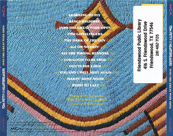 Into The Great Wide Open (CD) | Near Mint (NM) Near Mint (NM or M-) - ROCK / USED *NEAR MINT*