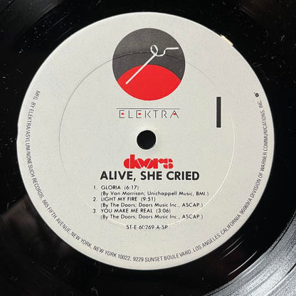 Alive, She Cried (VINYL) | Near Mint (NM) Excellent (EX) - ROCK / USED *NEAR MINT*