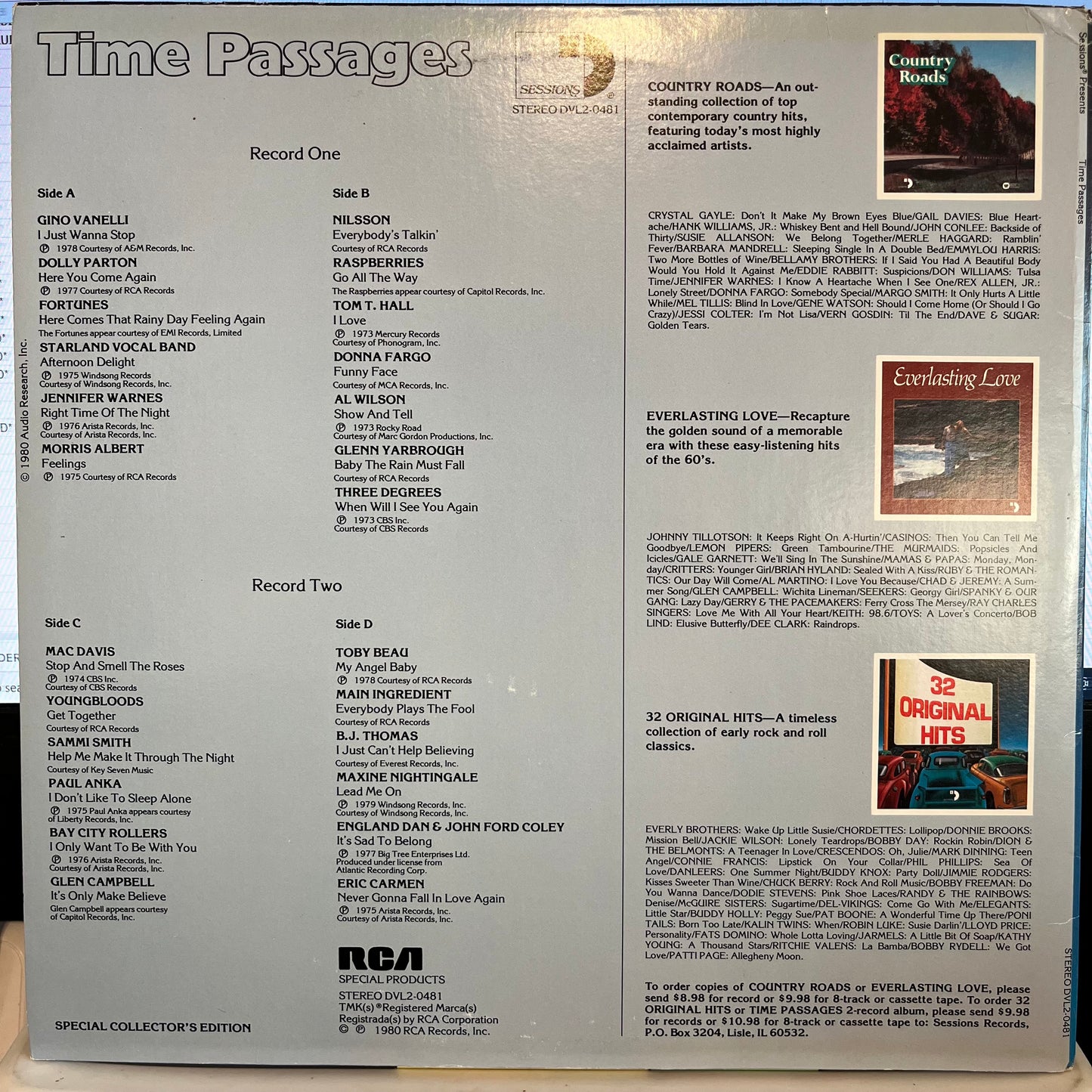 Various - Time Passages | Near Mint (NM) Excellent (EX) - ROCK / USED *NEAR MINT*