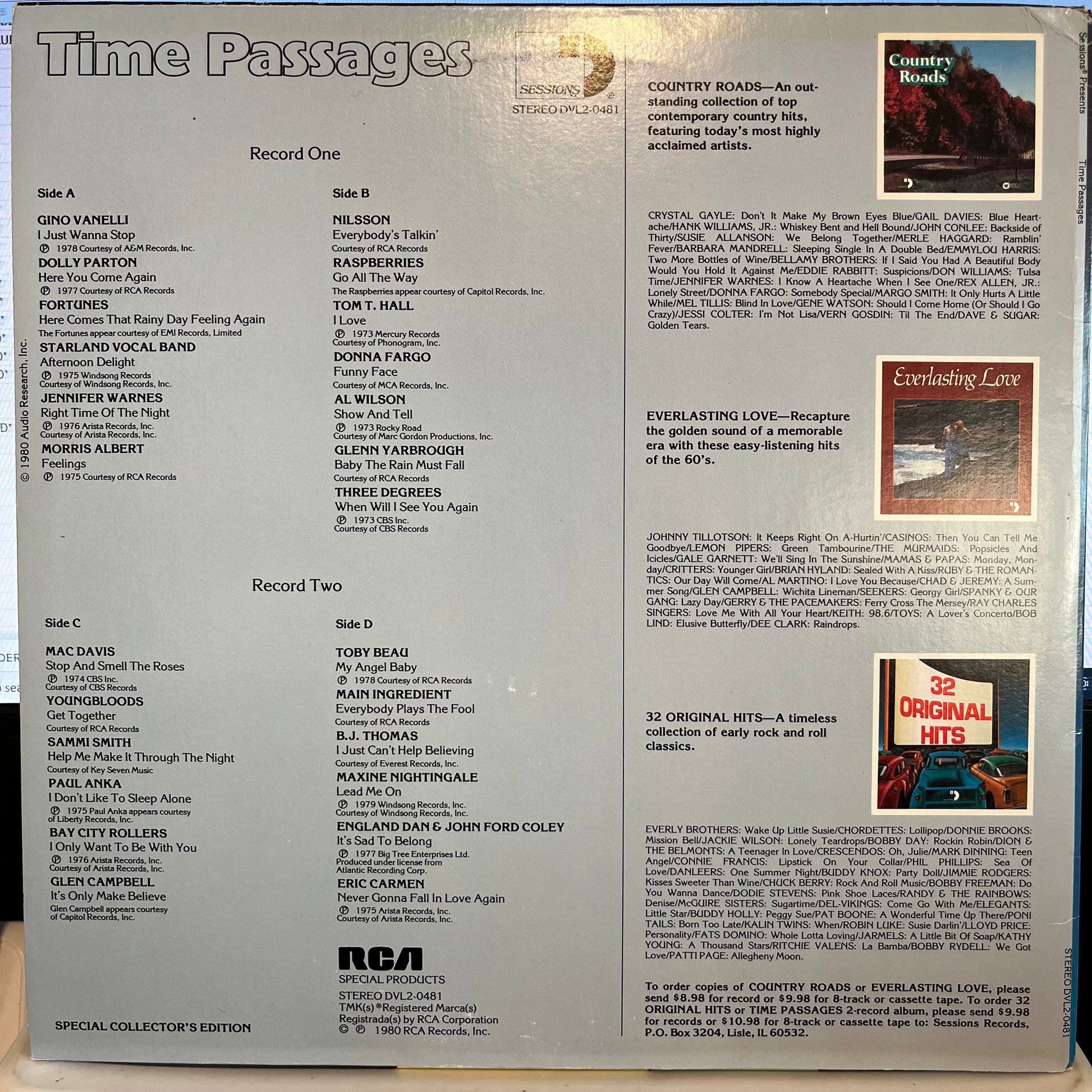 Various - Time Passages | Near Mint (NM) Excellent (EX) - ROCK / USED *NEAR MINT*