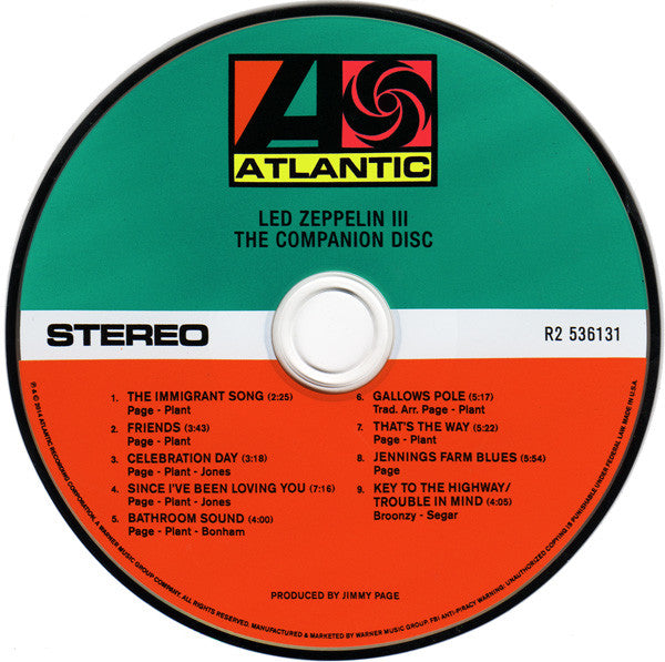 Led Zeppelin III (2xCD) | Near Mint (NM or M-) Near Mint (NM or M-) - ROCK / USED *NEAR MINT*