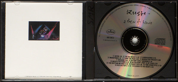 A Show Of Hands (CD) | Near Mint (NM) Near Mint (NM) - ROCK / USED *NEAR MINT*