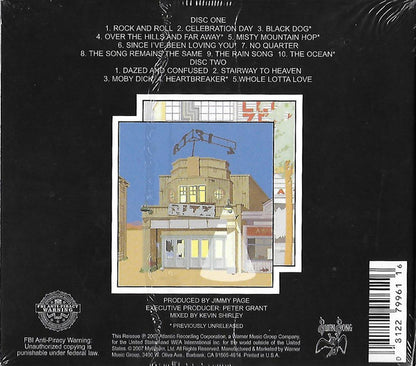 Led Zeppelin - The Soundtrack From The Film "The Song Remains The Same" (2xCD Swan Song ‎– R2 328252) | USED Near Mint (NM or M-) Excellent (EX) - ROCK / USED *NEAR MINT*
