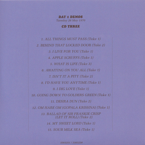 All Things Must Pass (50th Anniversary) (CD BOX SET) | Near Mint (NM) Near Mint (NM) - ROCK / USED *NEAR MINT*