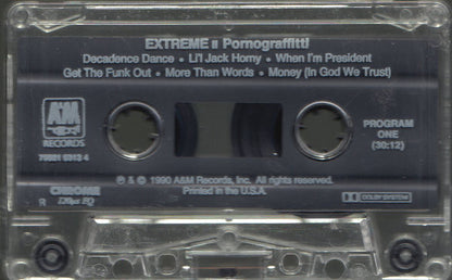 Extreme II: Pornograffitti *CASSETTE* | Near Mint (NM) Near Mint (NM)