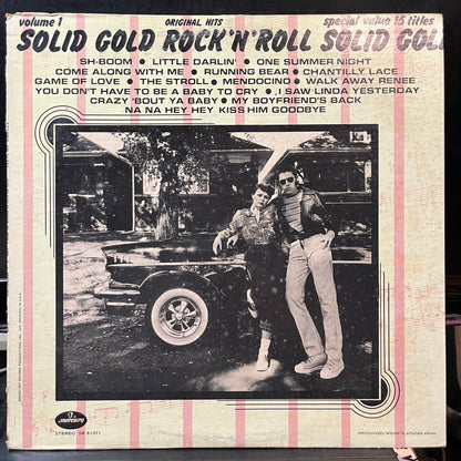 Various - Solid Gold Rock 'N' Roll Volume 1 (VINYL LP MERCURY SR 61371) | Near Mint (NM or M-) Very Good Plus (VG+) - ROCK / USED *NEAR MINT*