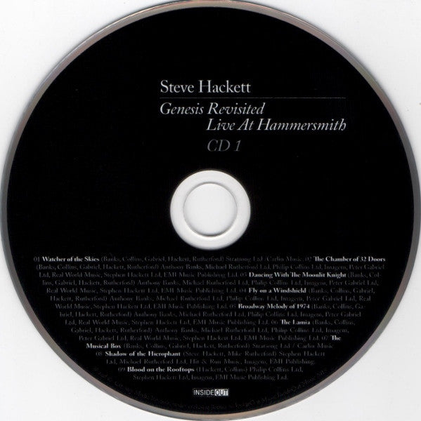 Steve Hackett - Genesis Revisited: Live At Hammersmith (3xCD / 2xDVD) | Near Mint (NM) Near Mint (NM) - ROCK / USED *NEAR MINT*