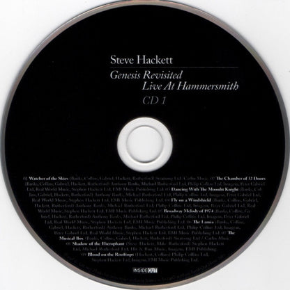 Steve Hackett - Genesis Revisited: Live At Hammersmith (3xCD / 2xDVD) | Near Mint (NM) Near Mint (NM) - ROCK / USED *NEAR MINT*