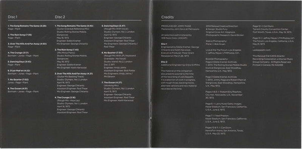 Houses Of The Holy (2xCD) | Near Mint (NM or M-) Near Mint (NM or M-) - ROCK / USED *NEAR MINT*