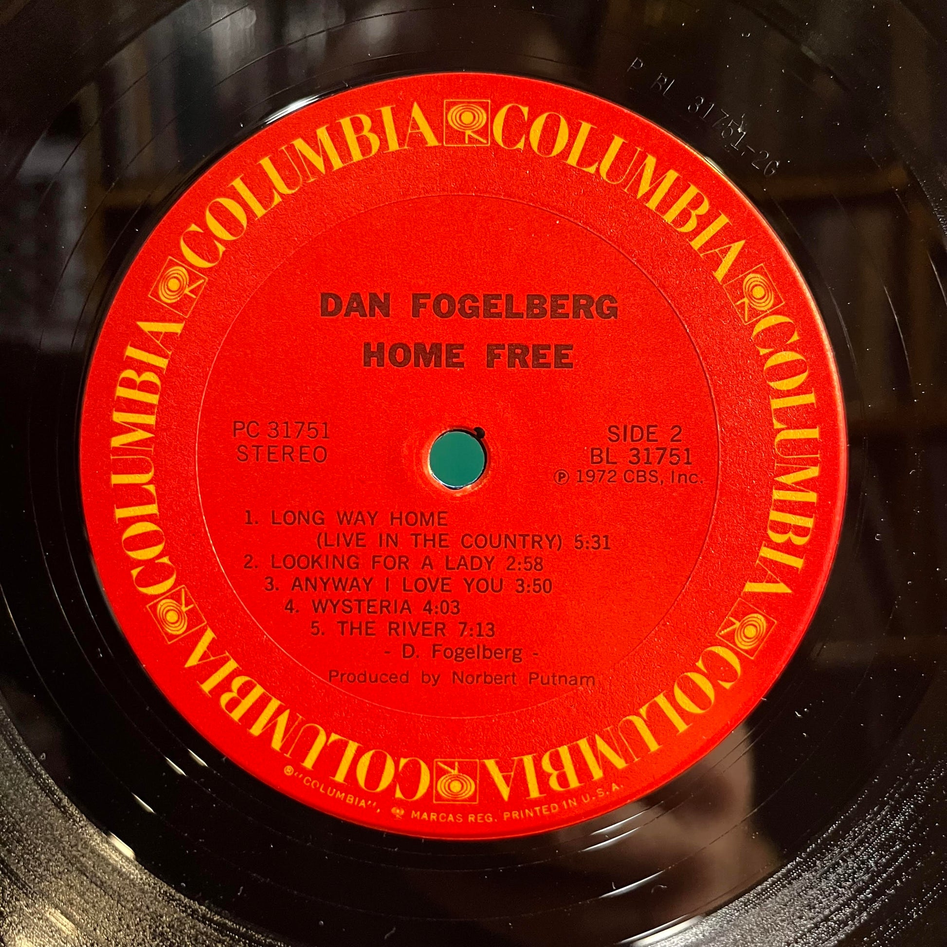 Dan Fogelberg - Home Free | Near Mint (NM) Excellent (EX) - ROCK / USED *NEAR MINT*