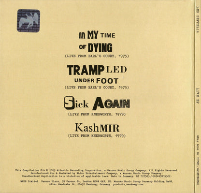 Live EP (CD) | Near Mint (NM or M-) Near Mint (NM or M-) - ROCK / USED *NEAR MINT*