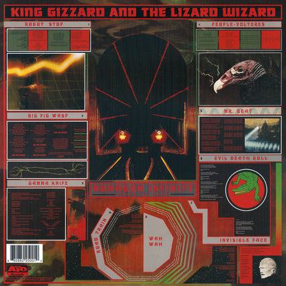 King Gizzard And The Lizard Wizard - Nonagon Infinity (GREEN W BLACK SPLATTER VINYL LP) | USED - ROCK / USED *NEAR MINT*
