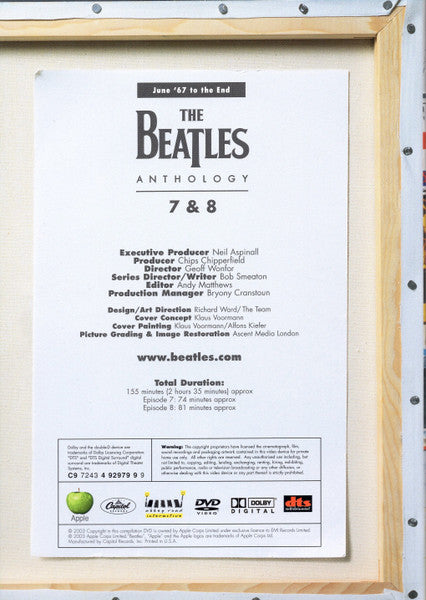 Anthology (DVD BOX - MISSING DISC 1) | - ROCK / USED *NEAR MINT*