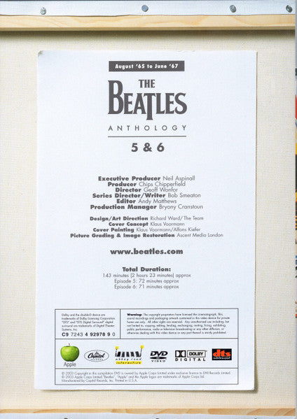 Anthology (DVD BOX - MISSING DISC 1) | - ROCK / USED *NEAR MINT*