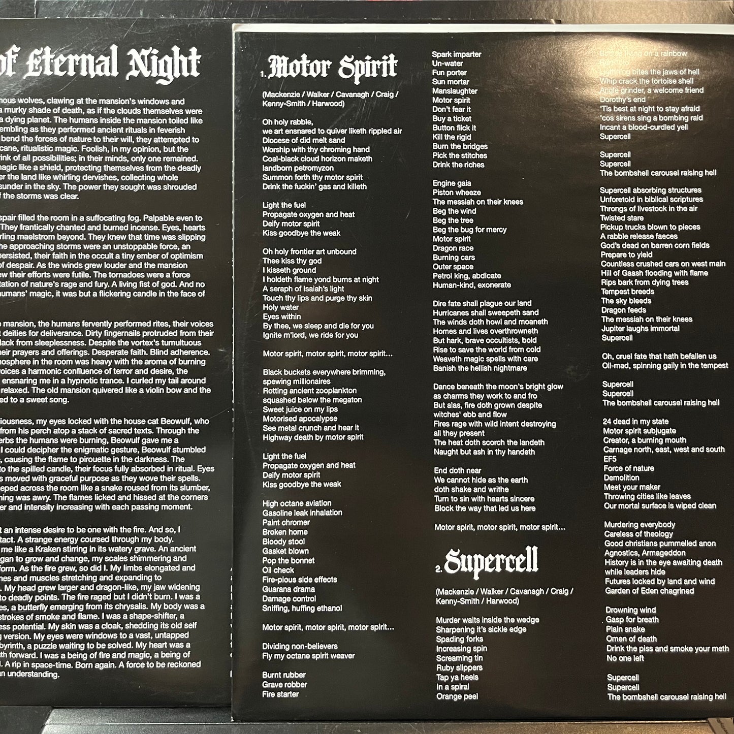 King Gizzard And The Lizard Wizard - Petrodragonic Apocalypse; Or, Dawn Of Eternal Night: An Annihilation Of Planet Earth And The Beginning Of Merciless Damnation (BLACK & TAN GALAXY VINYL 2xLP) | USED - ROCK / USED *NEAR MINT*