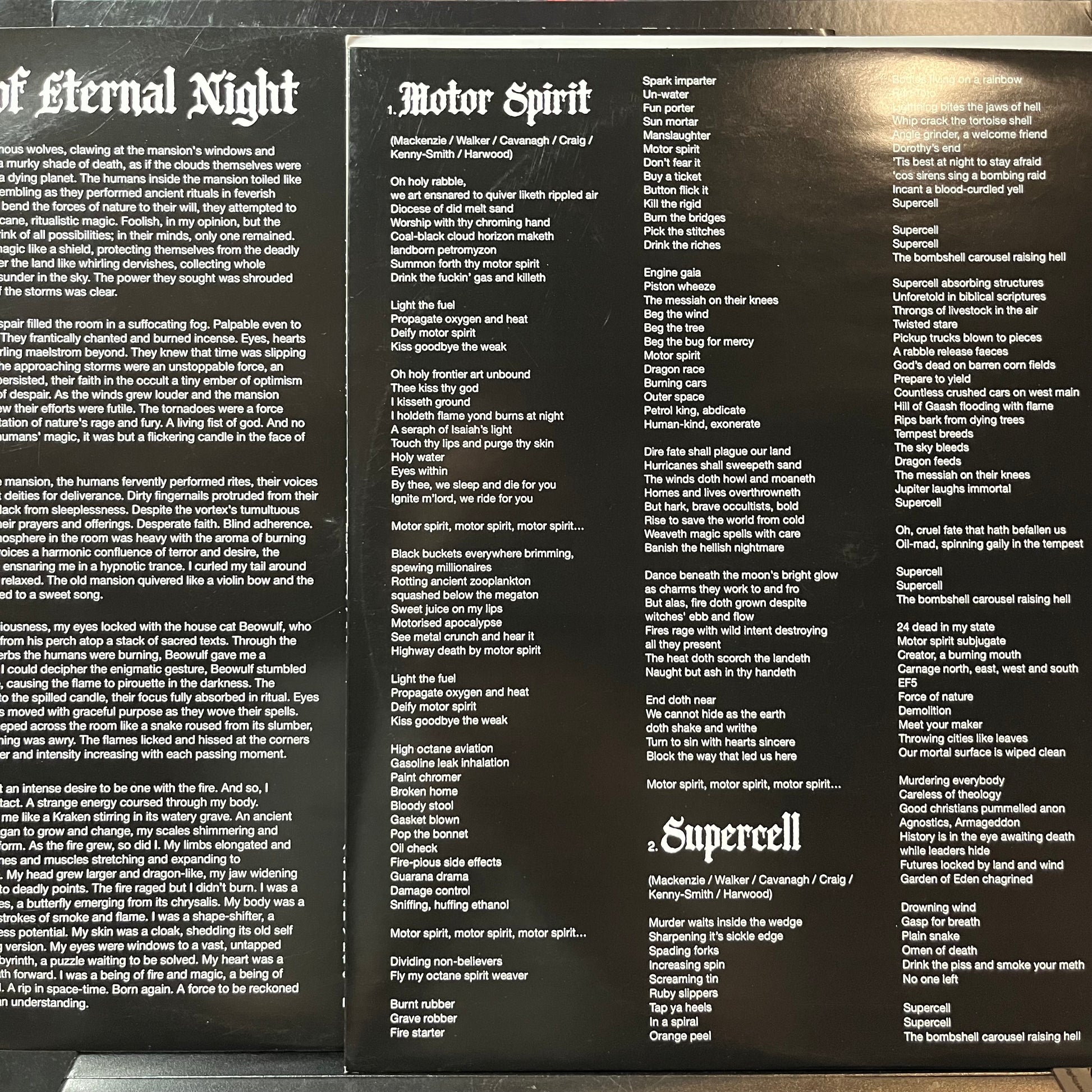 King Gizzard And The Lizard Wizard - Petrodragonic Apocalypse; Or, Dawn Of Eternal Night: An Annihilation Of Planet Earth And The Beginning Of Merciless Damnation (BLACK & TAN GALAXY VINYL 2xLP) | USED - ROCK / USED *NEAR MINT*