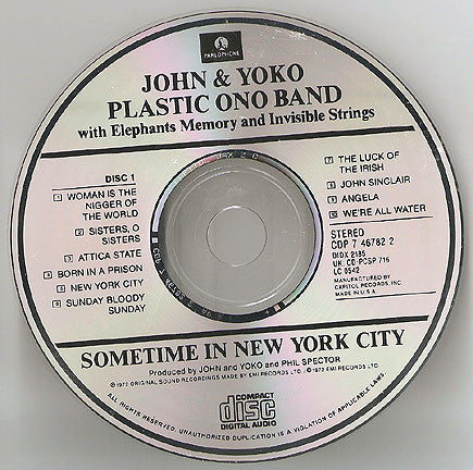 Some Time In New York City (2xCD) | Near Mint (NM) Near Mint (NM) - ROCK / USED *NEAR MINT*