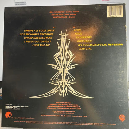 ZZ Top - Eliminator (VINYL) | Near Mint (NM) Excellent+ (EX+) - ROCK / USED *NEAR MINT*