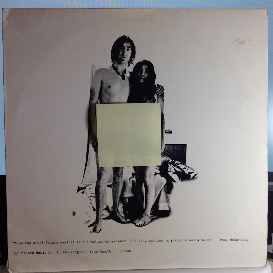 Unfinished Music No. 1: Two Virgins (VINYL) | Near Mint (NM) Excellent+ (EX+) - ROCK / USED *NEAR MINT*