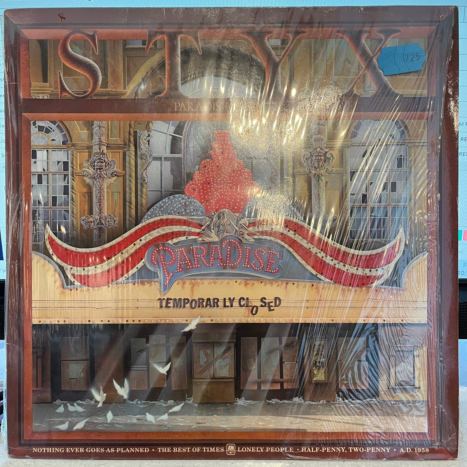 Styx - Paradise Theatre *GERMAN* | Near Mint (NM) Near Mint (NM) - ROCK / USED *NEAR MINT*