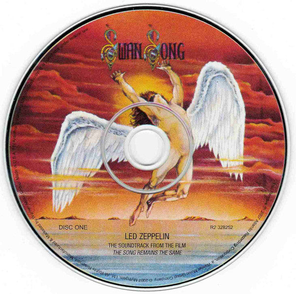 Led Zeppelin - The Soundtrack From The Film "The Song Remains The Same" (2xCD Swan Song ‎– R2 328252) | USED Near Mint (NM or M-) Excellent (EX) - ROCK / USED *NEAR MINT*