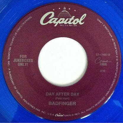 Baby Blue / Day After Day (7" VINYL) | Near Mint (NM) Generic - ROCK / USED *NEAR MINT*