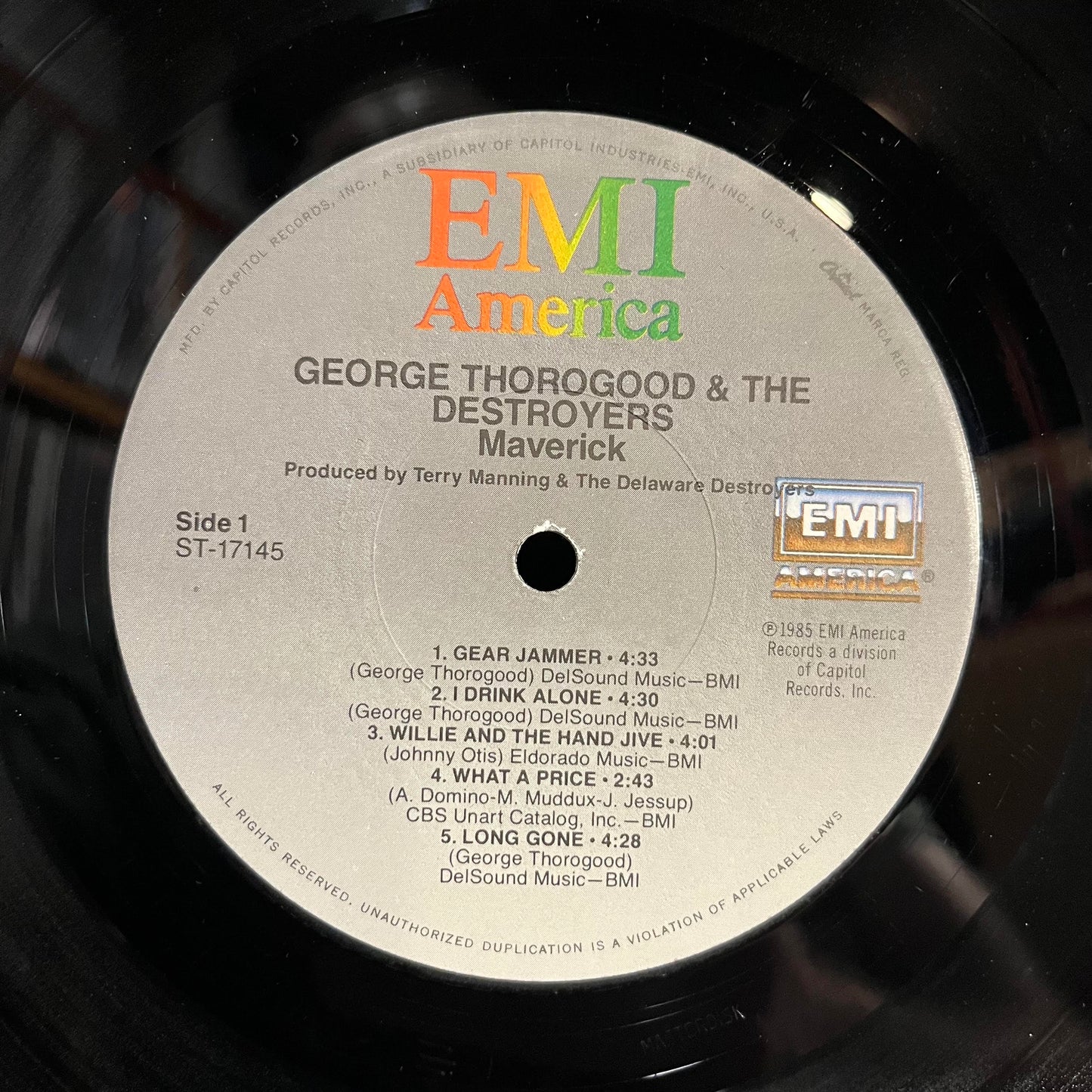George Thorogood & The Destroyers - Maverick *SHRINK/HYPE* | Near Mint (NM) Near Mint (NM) - ROCK / USED *NEAR MINT*