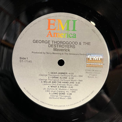 George Thorogood & The Destroyers - Maverick *SHRINK/HYPE* | Near Mint (NM) Near Mint (NM) - ROCK / USED *NEAR MINT*