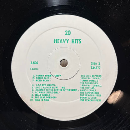 20 Heavy Hits ( VINYL) | Near Mint (NM) Near Mint (NM) - ROCK / USED *NEAR MINT*