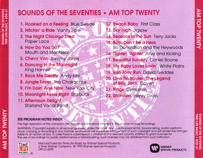 Sounds Of The Seventies - AM Top Twenty (CD) | Near Mint (NM) Near Mint (NM) - ROCK / USED *NEAR MINT*