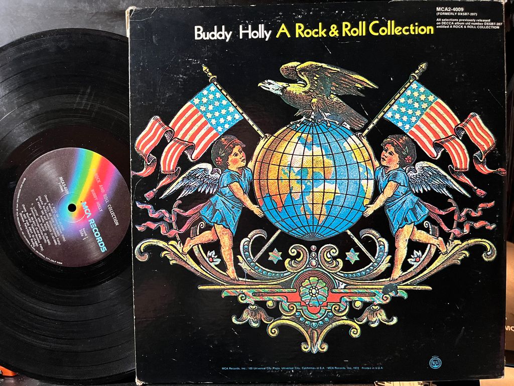 Buddy Holly - A Rock & Roll Collection (2xVINYL) | Near Mint (NM) Excellent (EX) - ROCK / USED *NEAR MINT*
