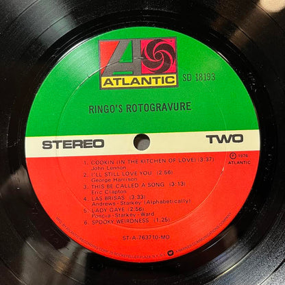 Ringo's Rotogravure (VINYL) | Near Mint (NM) Excellent (EX) - ROCK / USED *NEAR MINT*