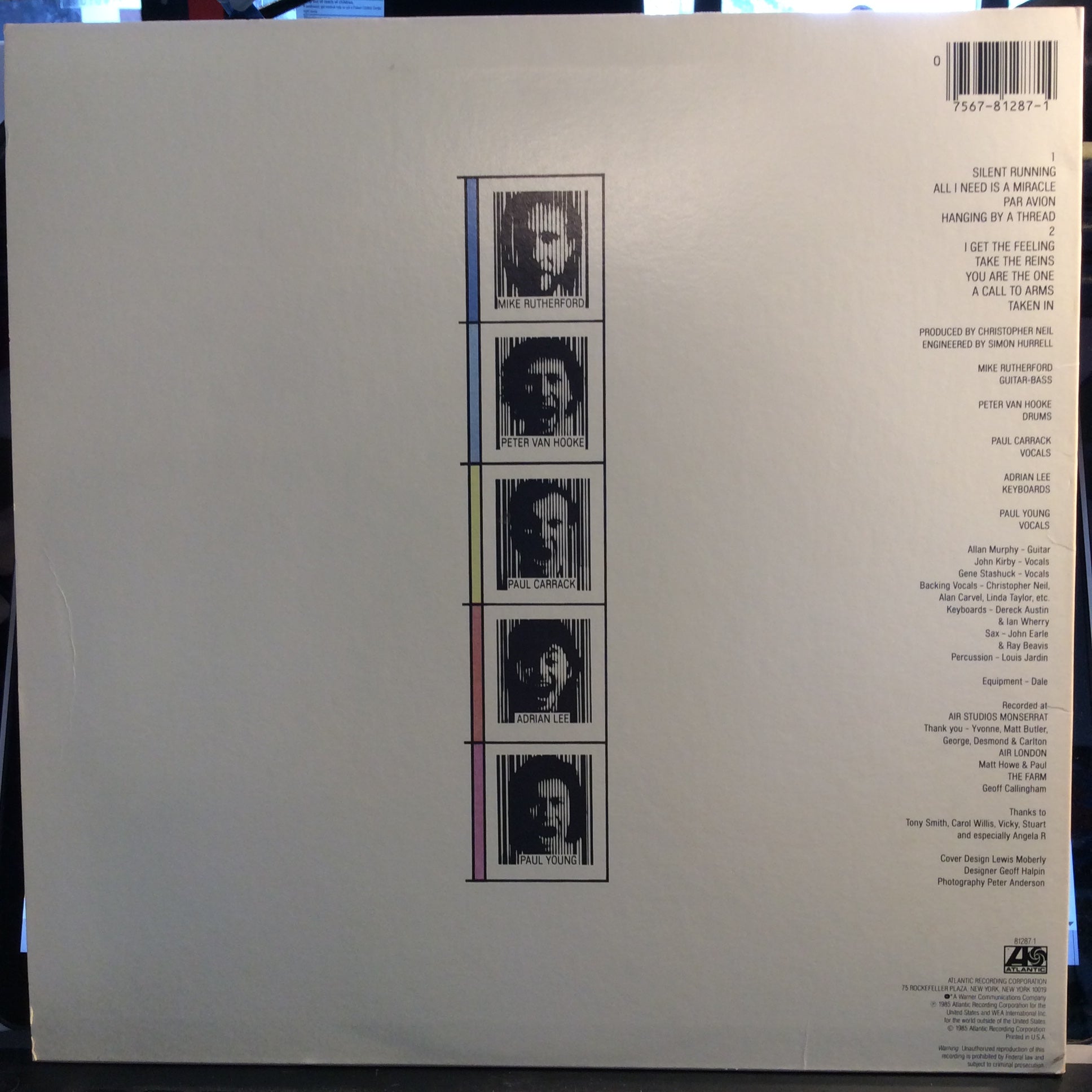 Mike + The Mechanics (VINYL) | Near Mint (NM) Near Mint (NM) - ROCK / USED *NEAR MINT*