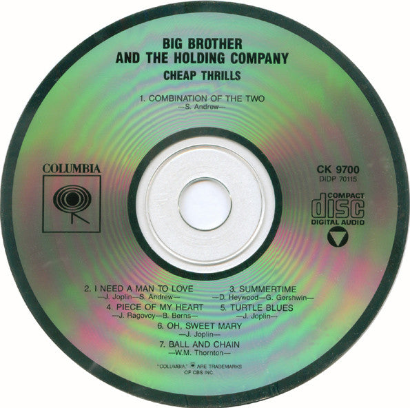 Cheap Thrills (CD) | Near Mint (NM or M-) Near Mint (NM or M-) - ROCK / USED *NEAR MINT*