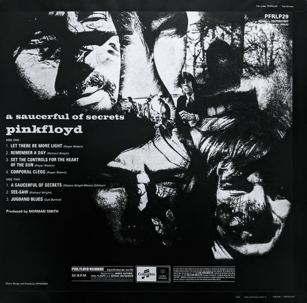 A Saucerful Of Secrets (VINYL) | Near Mint (NM) Excellent+ (EX+) - ROCK / USED *NEAR MINT*